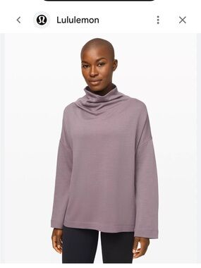 Principal Dancer Funnel Neck lululemon athletica Women’s Light Purple Sweater
